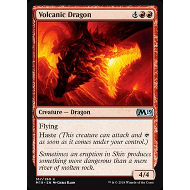Volcanic Dragon MTG Core Set 2019